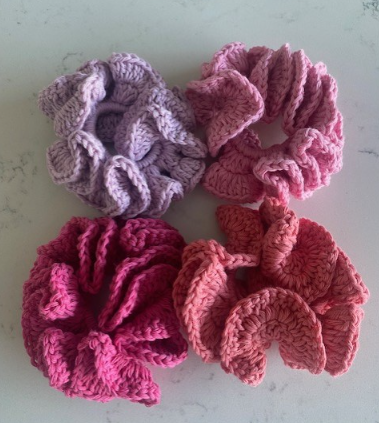 Scrunchies - Pretty Pink