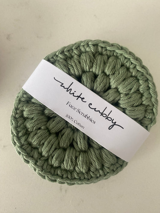 Face Scrubbies - Green