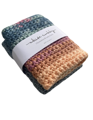 Cleansing Wash Cloths  - Freckle/Blue