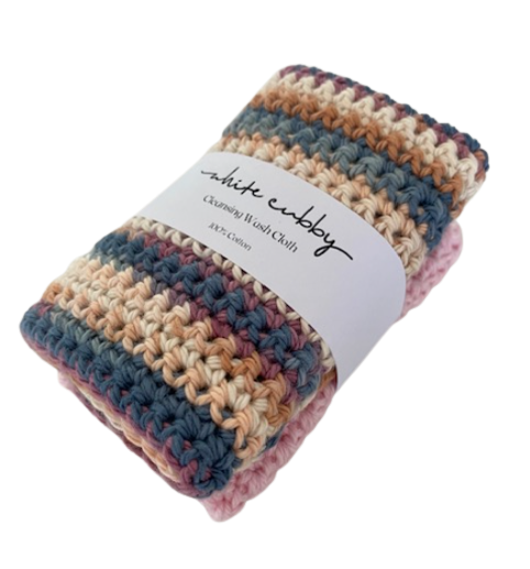 Cleansing Wash Cloths  - Freckle/Pink