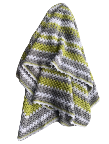 Blanket - Stripe Green