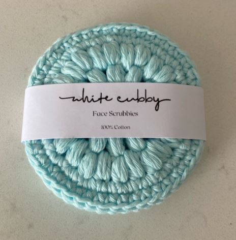 Face Scrubbies - Light Blue