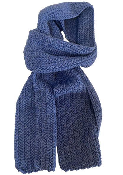 Herringbone Denim Scarf