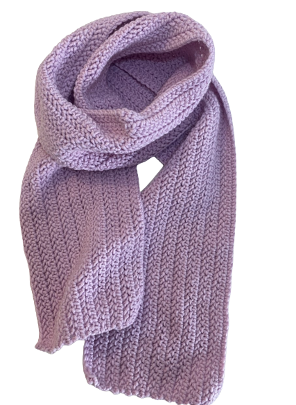 Herringbone Pink Scarf