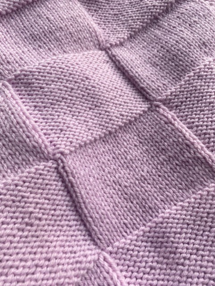 Squares Blanket - Pink